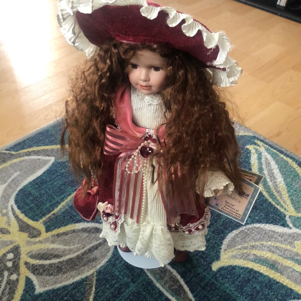 Original Angelina Collection Treasures Porcelain Doll